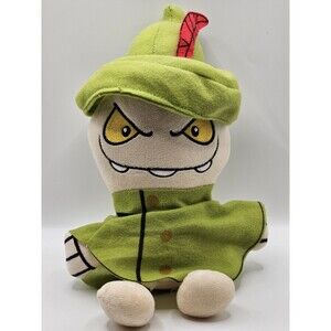 Fantoccio Billie Bust Up Plush Toy 10” Puppet Villain Green Outfit Indie Game